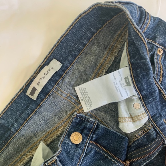 Vintage Levi’s 534 Too Superlow Jeans Bootcut - Picture 3 of 3